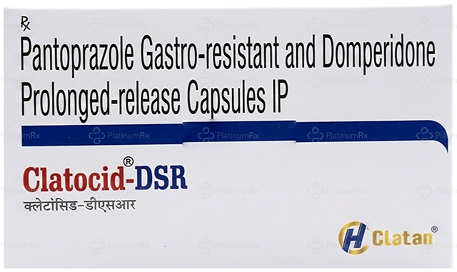 Clatocid DSR 30/40mg Capsule PR 10s