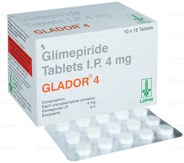 Glador 4mg Tablet 15s