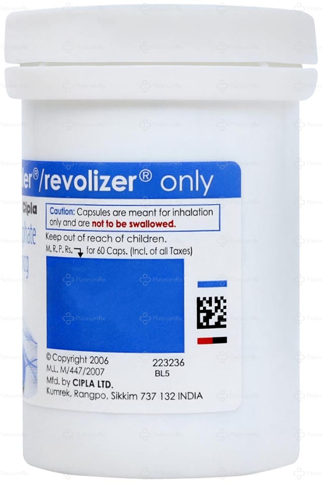 Asthalin Rotas 200mcg Capsule 60s