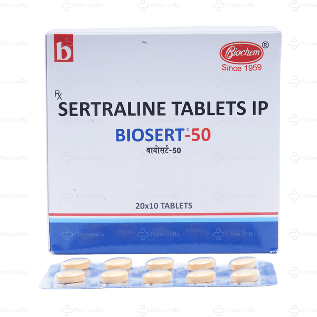 Biosert 50mg Tablet 10s
