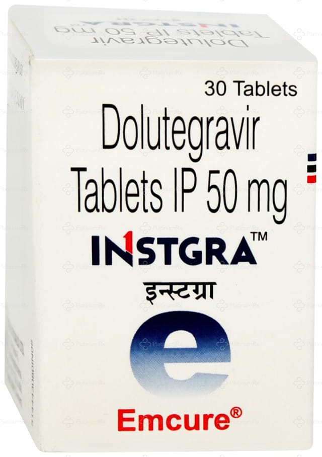 Instgra 50mg Tablet 30s