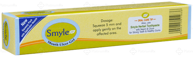 Smyle Mouth Ulcer Gel 10gm