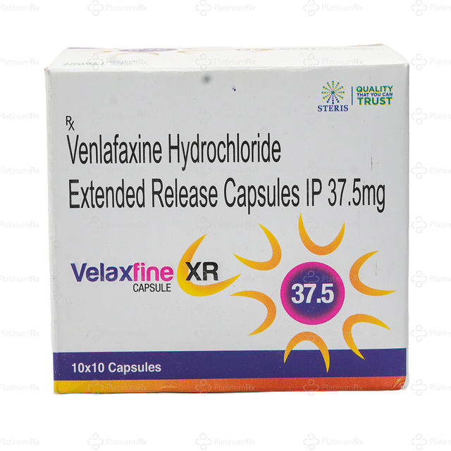 Velaxfine XR 37.5mg Capsule ER 10s