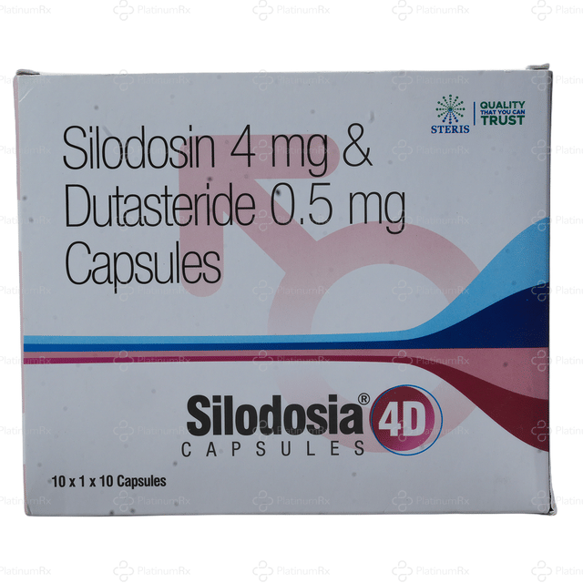 Silodosia 4D 0.5/4mg Capsule 10s