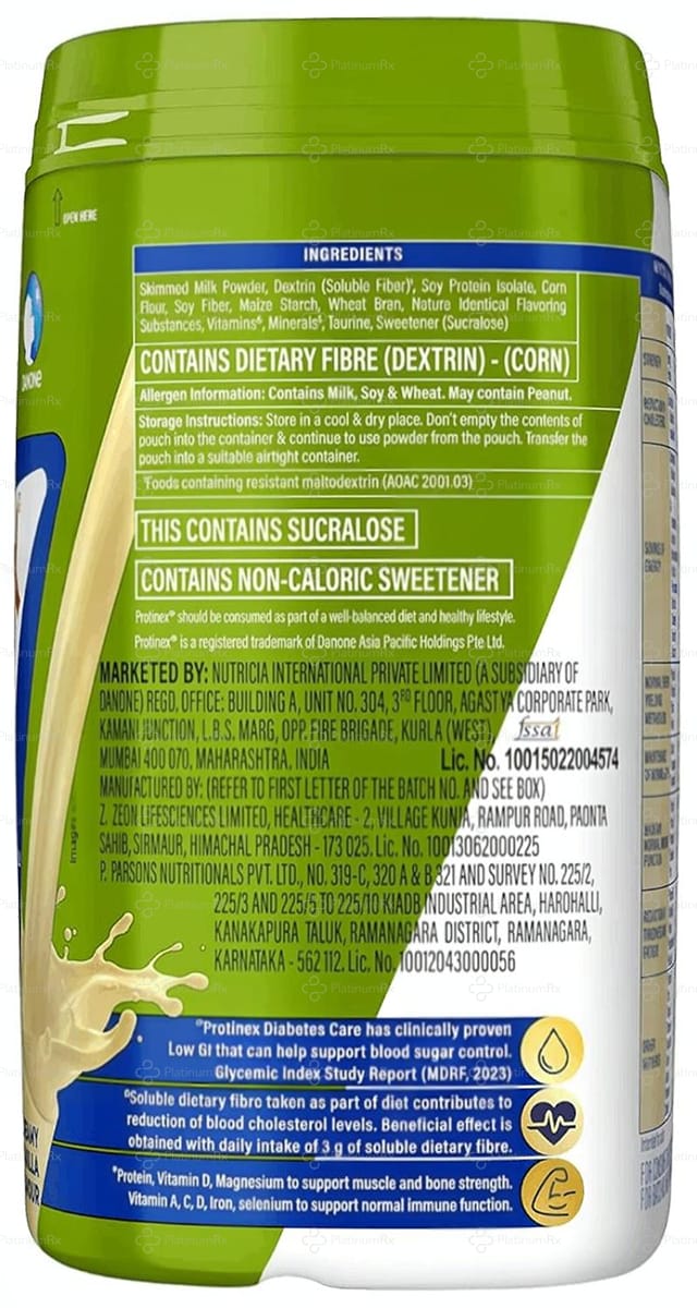 Protinex Diabetes Care Protein Creamy Vanilla Powder 400gm