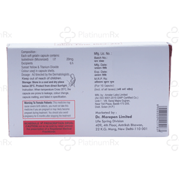 Skin Fine ISO 20mg Capsule 10s