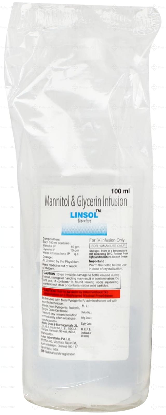 Linsol Infusion 100ml