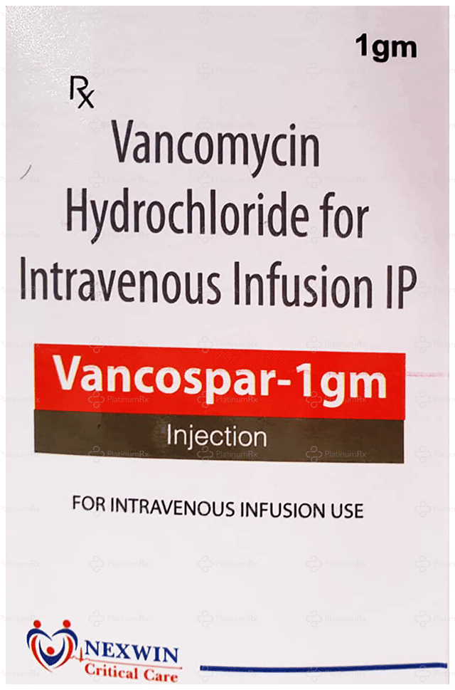 Vancospar 1000mg Injection 1s