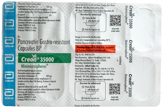 Creon 35000 Capsule DR 10s
