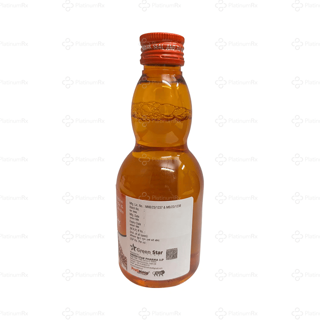 Green Star Hungry 2/275mg Orange Syrup 200ml