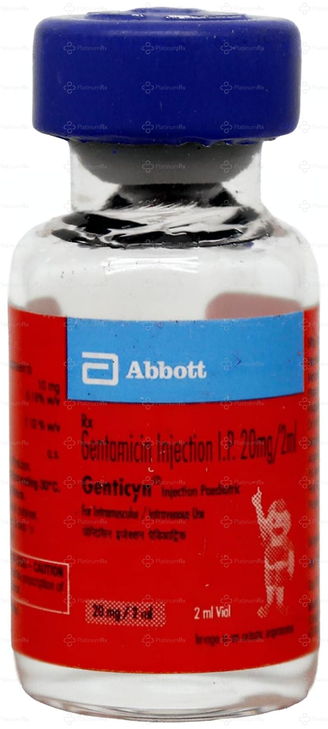 Genticyn Paediatric 20mg Injection 2ml