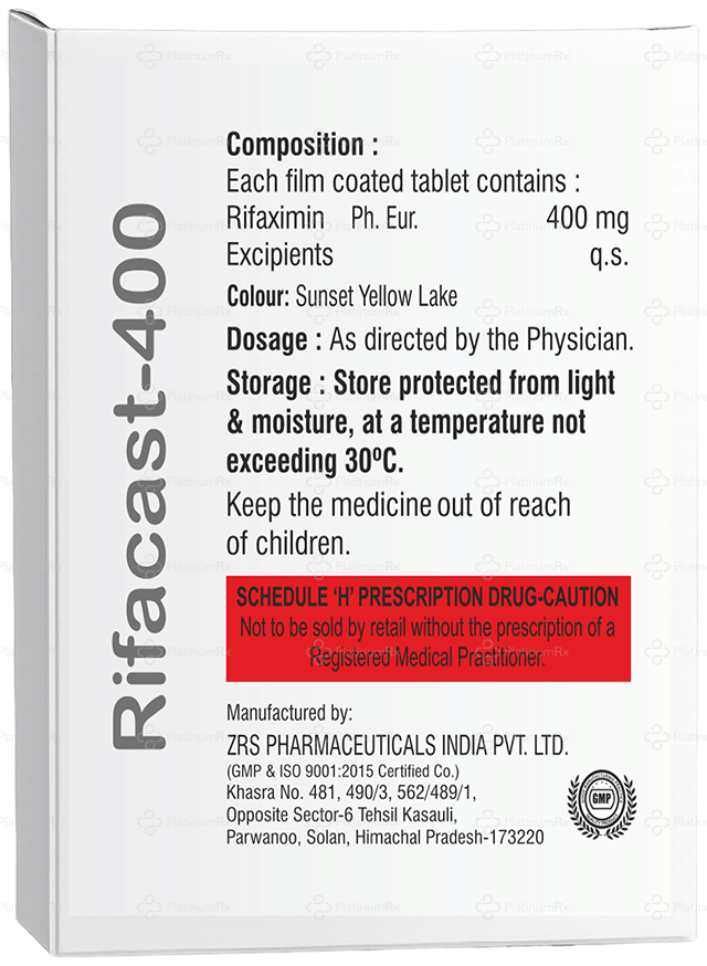 Rifacast 400mg Tablet 10s