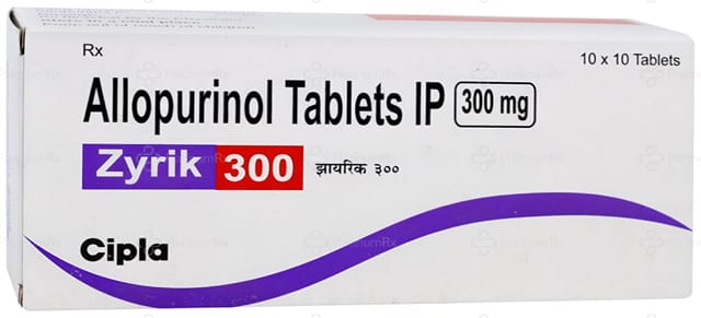 Zyrik 300mg Tablet 10s