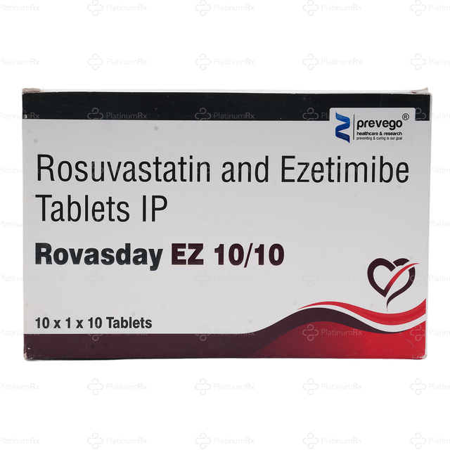 Rovasday EZ 10/10mg Tablet 10s