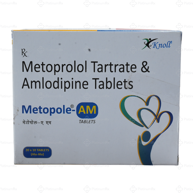 Metopole AM 5/50mg Tablet 10s