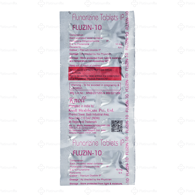 Fluzin 10mg Tablet 10s