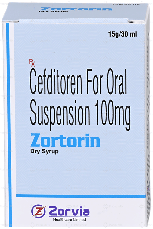 Zortorin 100mg Oral Suspension 30ml