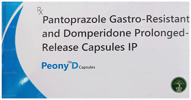 Peony D 30/40mg Capsule PR 10s