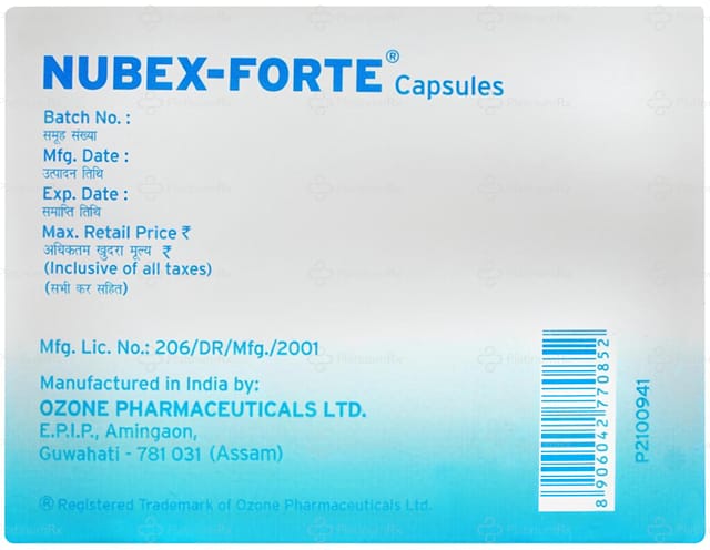 Nubex Forte Capsule 10s