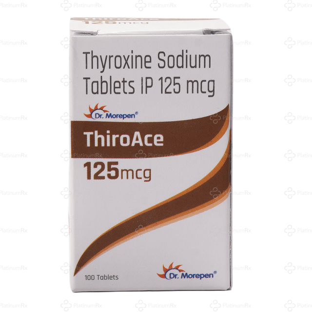 Thiroace 125mcg Tablet 100s