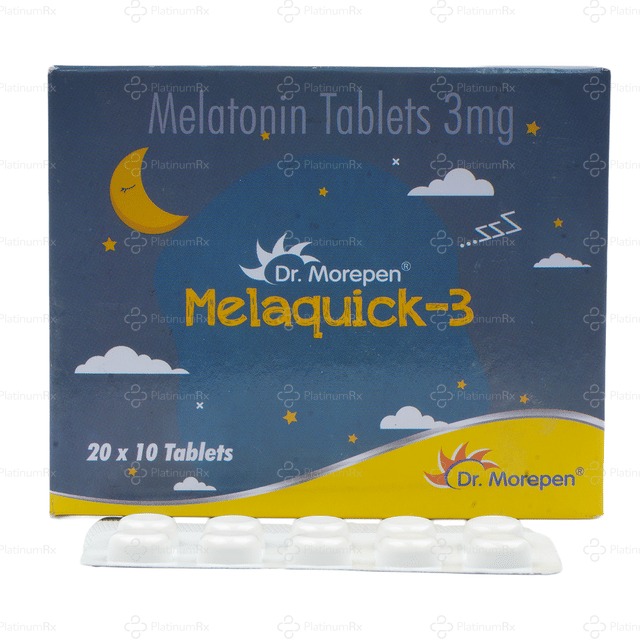 Melaquick 3mg Tablet 10s