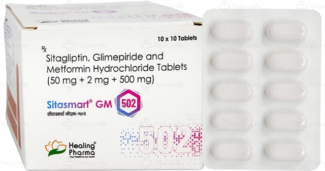Sitasmart GM 502 Tablet 10s