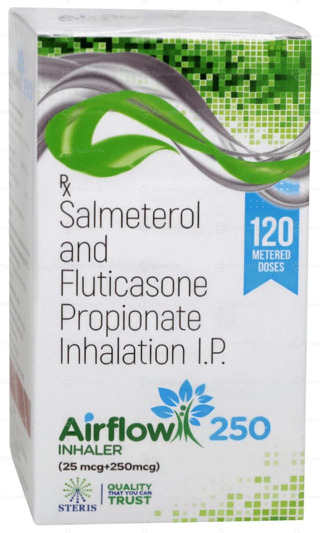 Airflow 25/250mcg Inhaler 120MDI