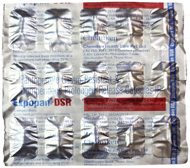 Expopan DSR 30/40mg Capsule PR 15s
