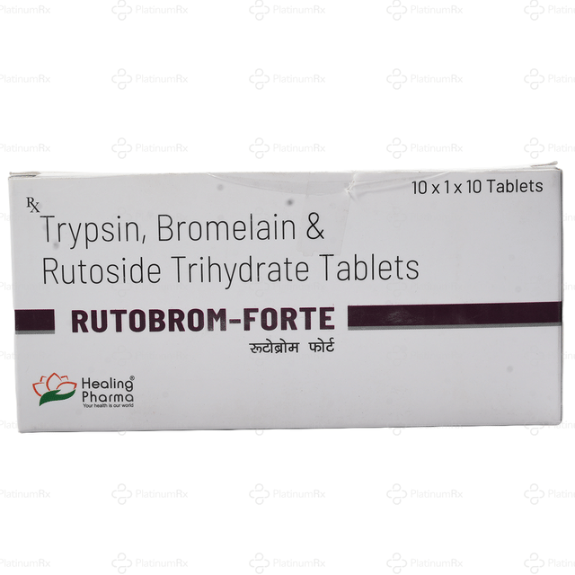 Rutobrom Forte Tablet 10s