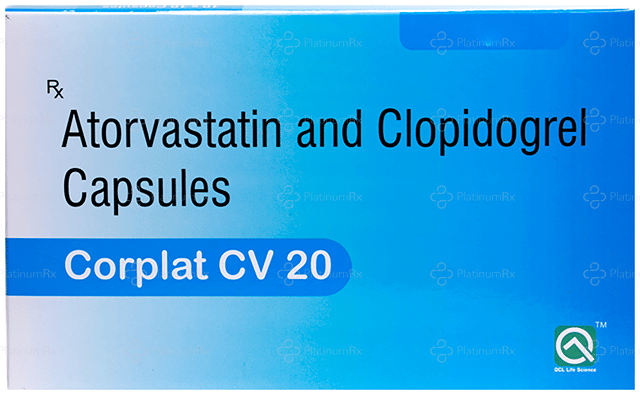 Corplat CV 20/75mg Capsule 10s