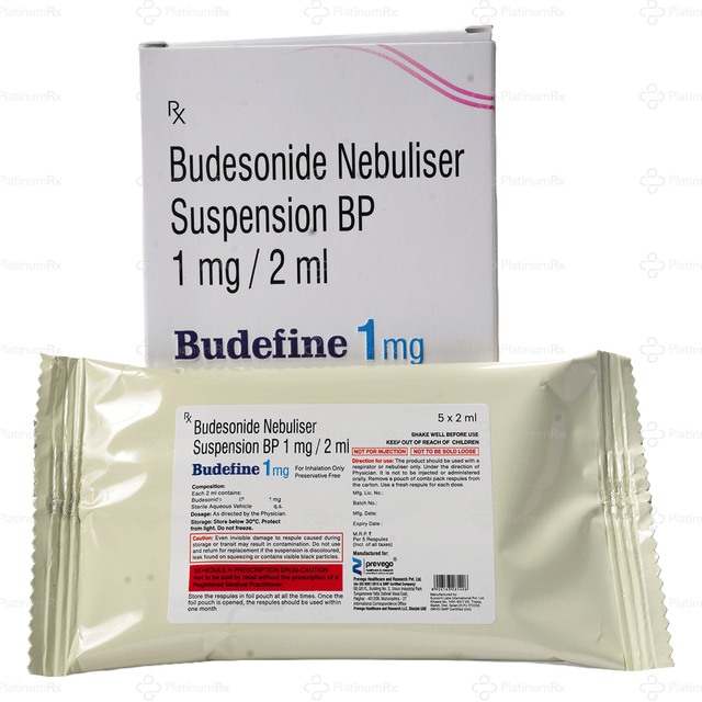 Budefine 1mg Respules 5X2ml