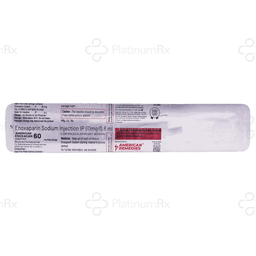 Enoxacan 60mg Injection 0.6ml