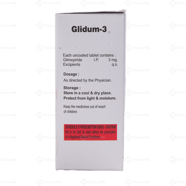 Glidum 3mg Tablet 10s