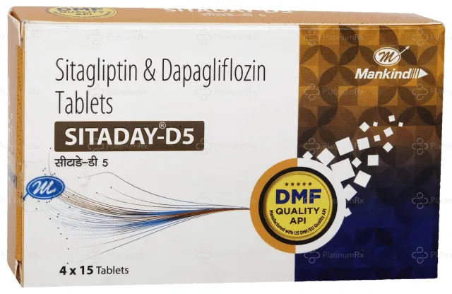 Sitaday D 5/50mg Tablet 15s