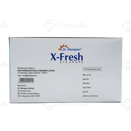 X Fresh 0.5% Eye Drop 10ml