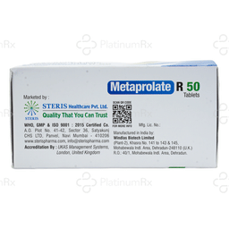 Metaprolate R 50/5mg Tablet ER10s