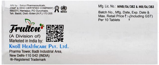 Nolcee Plus 400/5mg Tablet 10s