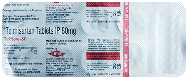 Telflow 80mg Tablet 10s