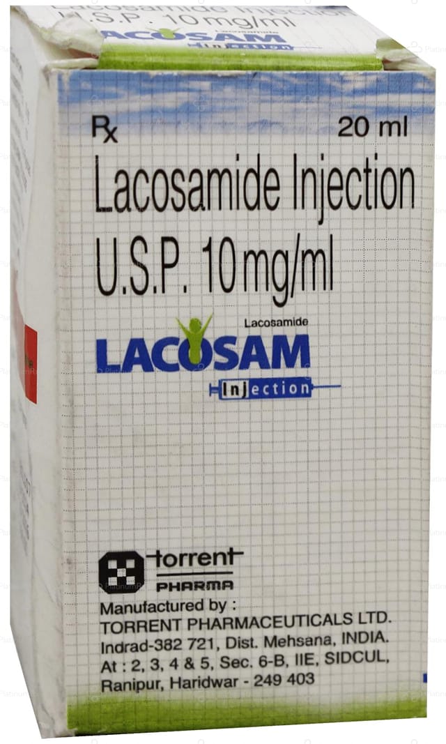 Lacosam 10mg Injection 20ml