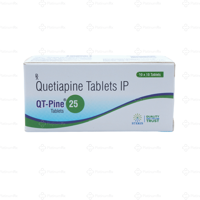 QT Pine 25mg Tablet 10s