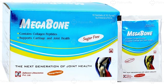 Megabone Flavour Orange Granules 10.7gm