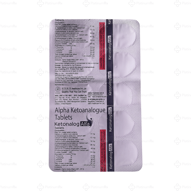 Ketonalog Alfa Tablet 10s