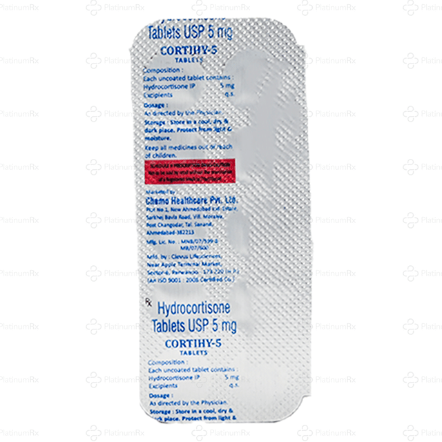 Cortihy 5mg Tablet 10s