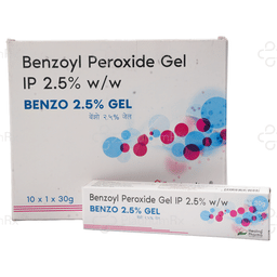Benzo 2.5% Gel 30gm