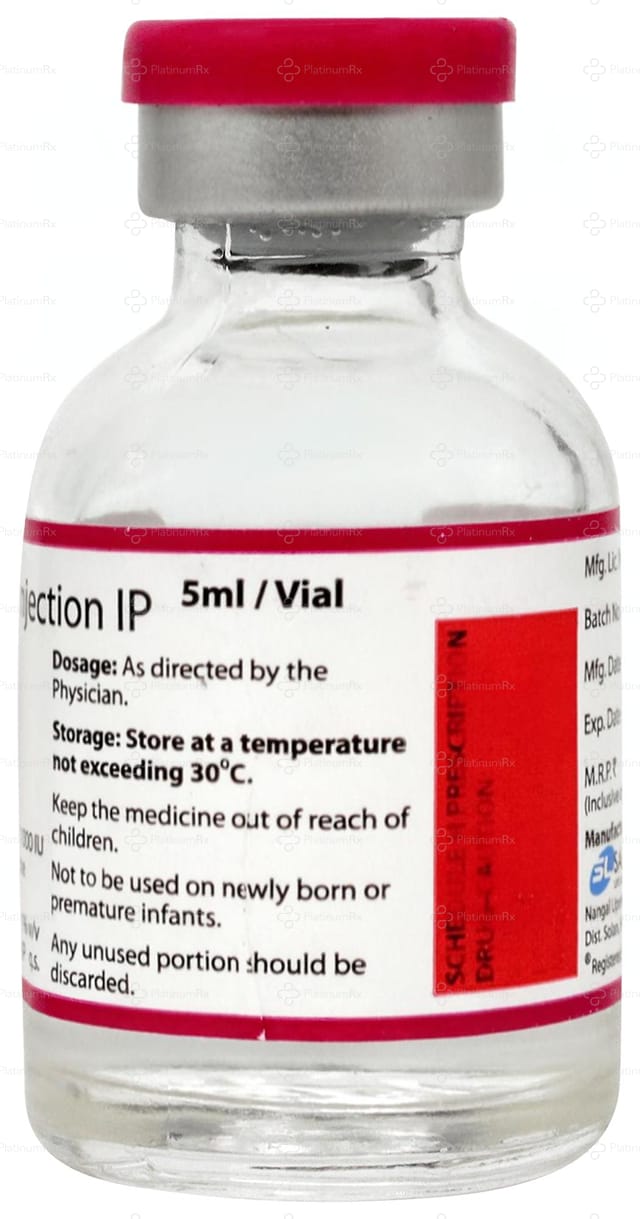 Caprin 5000IU Injection 5ml