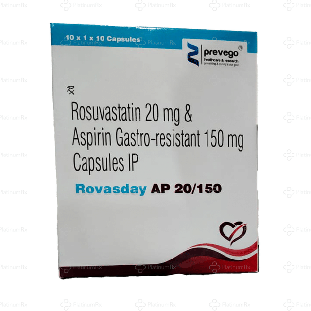 Rovasday AP 20/150mg Capsule 10s