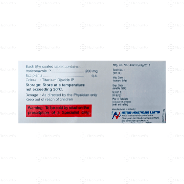 Vortero 200mg Tablet 4s