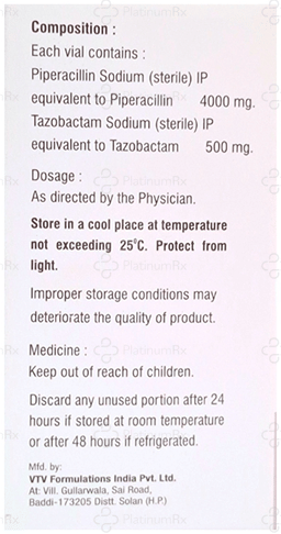 Mebitaz 4000/500mg Injection 1s
