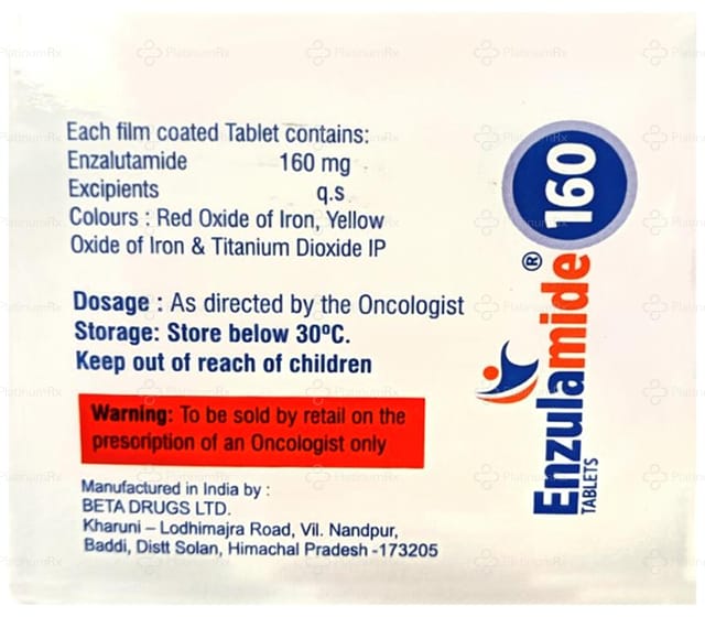 Enzulamide 160mg Tablet 7s