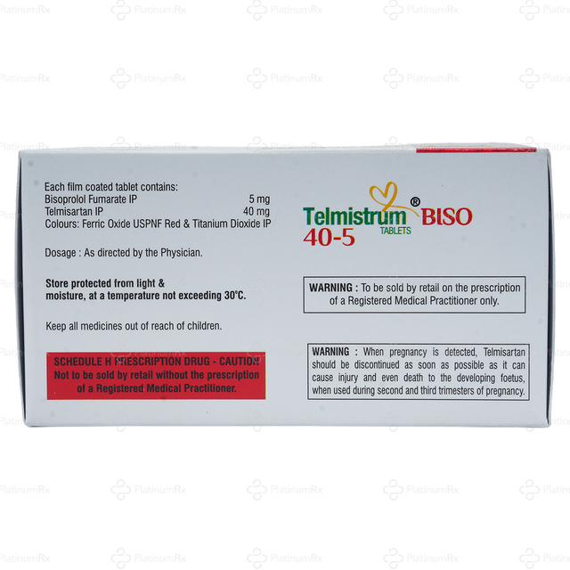 Telmistrum Biso 40/5mg Tablet 10s